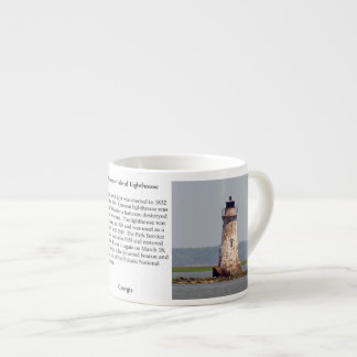 Tasse Expresso Cockspur Island Lighthouse Specialty Mug