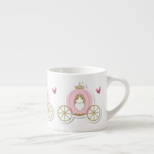 Tasse Expresso Coeurs de Parties scintillant de transport de Prin