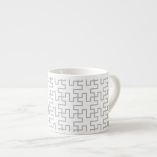 Tasse Expresso Conception abstraite géométrique de plancher