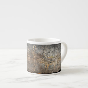 Tasse Expresso Conception de la coque de tortue de Gopher