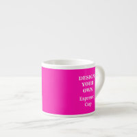 Concevez votre propre Coupe d'Espresso - rose vif