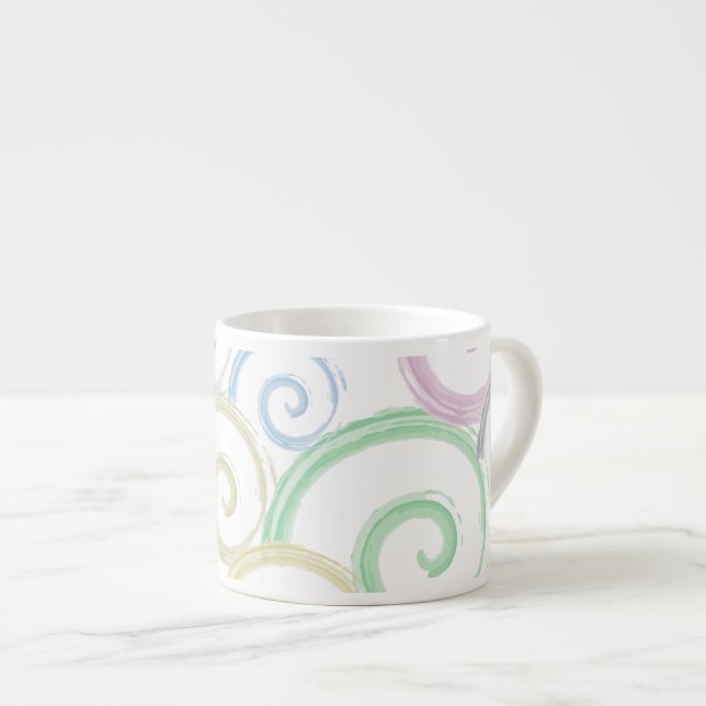 Tasse Expresso Cool, tendance, moderne onduleur brosses (Devant droit)