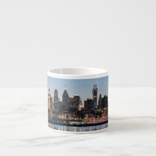 Tasse Expresso Coucher du soleil de Philly