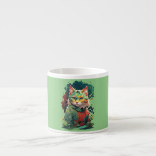 Tasse Expresso Couleur de l'Imaginaire mignonne Conception du cha