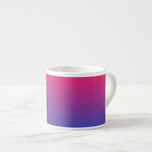 Tasse Expresso Couleurs dégradées rose et violet
