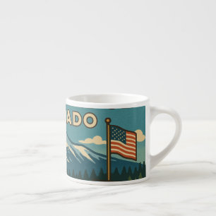 Tasse Expresso Coupe Breckenridge Colorado Espresso