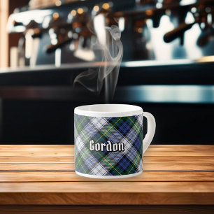 Tasse Expresso Coupe Clan Gordon Tartan Espresso