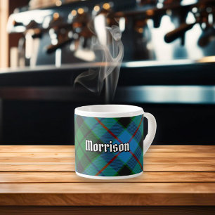 Tasse Expresso Coupe Clan Morrison Tartan Espresso Chasse