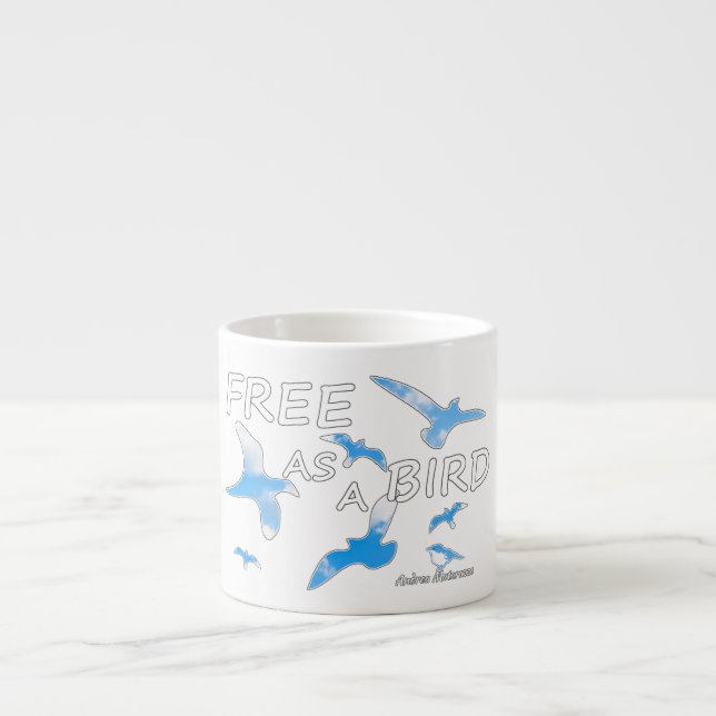 Tasse Expresso Coupe d'Espresso Bird 2 (Devant)