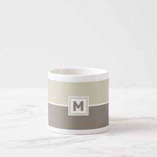 Tasse Expresso Coupe d'Espresso Monogramme personnalisée