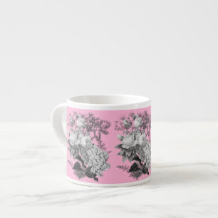 Tasse Expresso Coupe Espresso Fleurs vintages