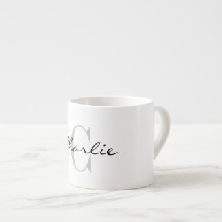 Tasse Expresso Coupe expresso personnalisée avec monogramme class