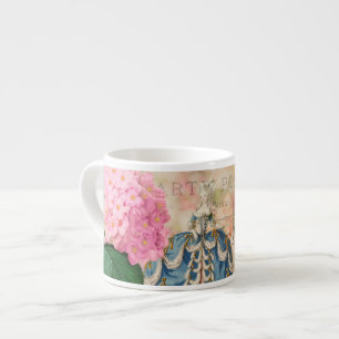 Tasse Expresso Coupe Marie Antoinette Redoute Fleurs Mug Espresso