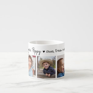 Tasse Expresso Créez Votre Propre 5 Photo We Love You Poppy