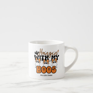 Tasse Expresso Custom Halloween Maman Hangin' avec mes bottes