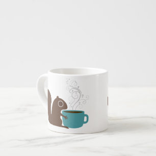 Tasse Expresso Cute Écureuil Lover café Critère sauvage