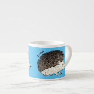 Tasse Expresso Cute prickly hedgehog cartoon
