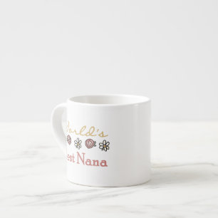 Tasse Expresso Daisées et Roses Best Nana Cadeaux