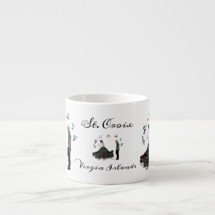 Tasse Expresso Danse moderne épousant les Îles Vierges des