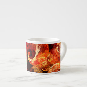 Tasse Expresso Danser Feux d'artifice Art Abstrait Espresso Mug