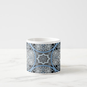 Tasse Expresso Dentelle romantique : Impression Abstraite brillan