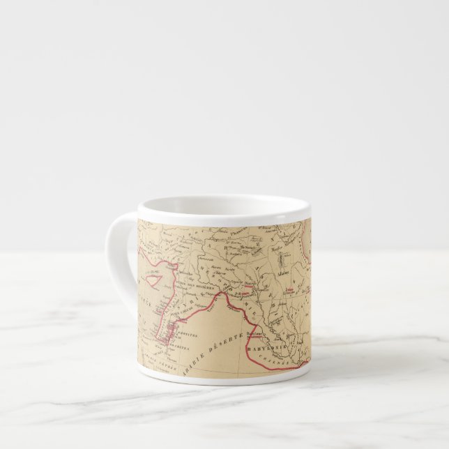 Tasse Expresso DES Perses de L'Empire (Devant gauche)