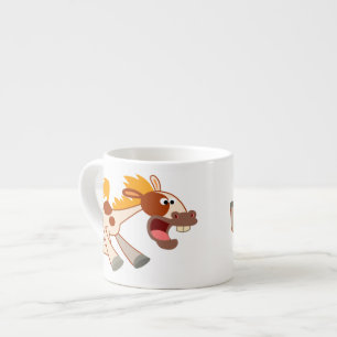 Tasse Expresso Dessin animé Pinto Horse Espresso Mug