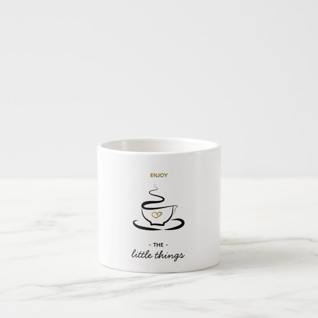 Tasse Expresso Devis inspirant (Devant)