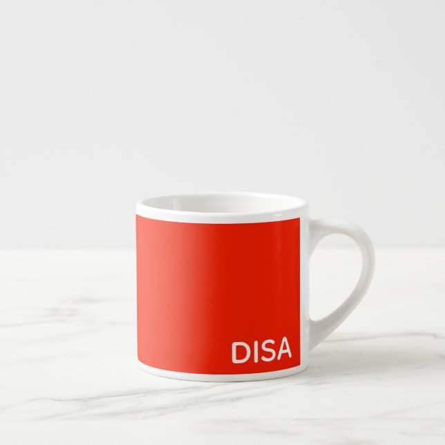 Tasse Expresso Disa Red color (Droite)