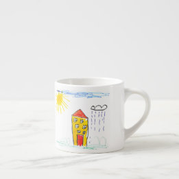 Tasse Expresso do-it-yourself KIDS ART Cadeau Espresso Cup