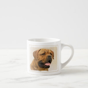 Tasse Expresso Dogue de Bordeaux Peinture - Cute Original Chien A