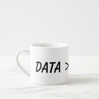 Tasse Expresso données plutôt qu'opinion, science 