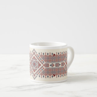 Tasse Expresso Double Diamond Palestinian Tatreez Expresso Mug