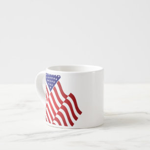 Tasse Expresso Drapeau américain Espresso Mug