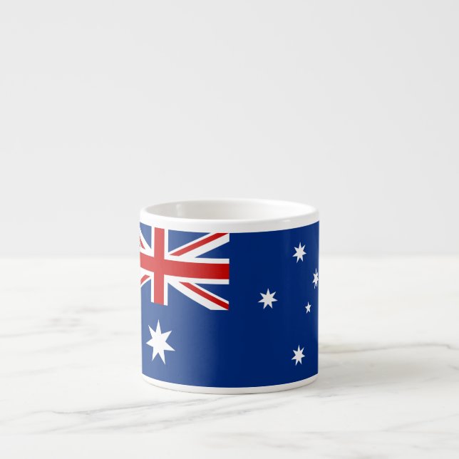 Tasse Expresso Drapeau australien (Devant)
