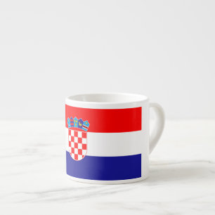Tasse Expresso Drapeau de Croatie