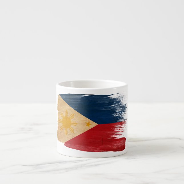 Tasse Expresso Drapeau de Philippines (Devant)