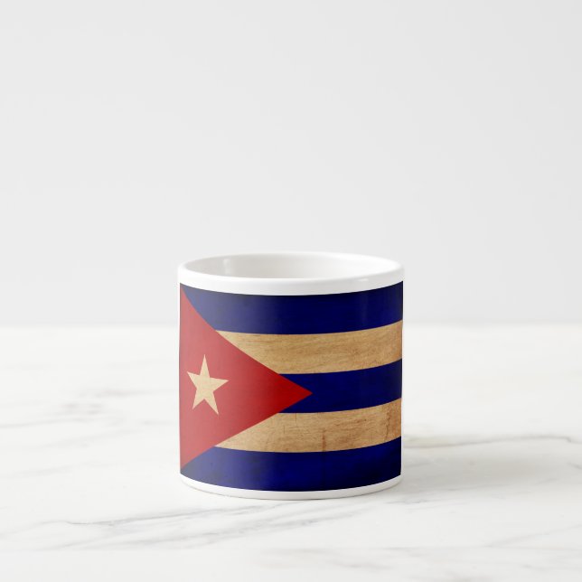 Tasse Expresso Drapeau du Cuba (Devant)