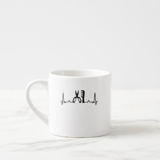 Tasse Expresso Dresser les cheveux et Barber Dons de battement de
