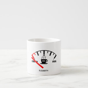 Tasse Expresso Drôle Carburant Gage Café Mug Temps Pour Obtenir