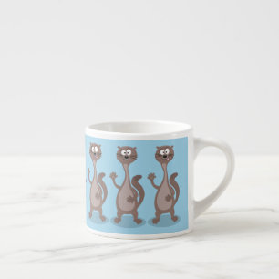 Tasse Expresso Drôle dessin animé en toile