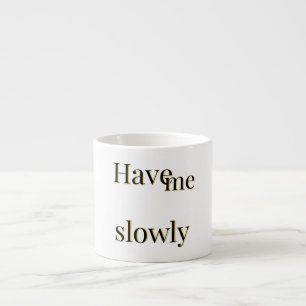 Tasse Expresso Drôle émotionnel mignon cool