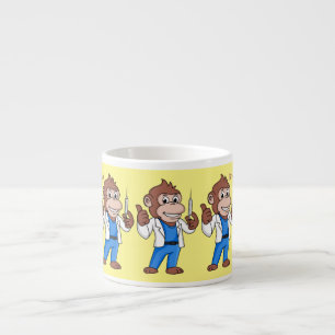 Tasse Expresso Drôle orangoutan dessinateur docteur