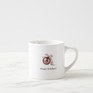 TASSE EXPRESSO DUSTY ROSE ORNAMENT ESPRESSO MUG FOR CHIC HOLIDAYS