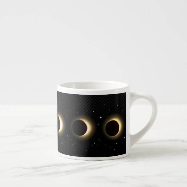 Tasse Expresso Éclipse solaire (Droite)