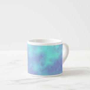 Tasse Expresso Effet Nuage de tempête violette