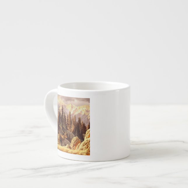 Tasse Expresso Élans Taureau (Devant gauche)