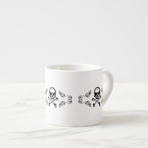 Tasse Expresso Élégant ensemble de thé gothique poison