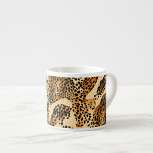 Tasse Expresso Empreinte de léopard Espresso Mug