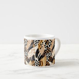 Tasse Expresso Empreinte de léopard Espresso Mug
